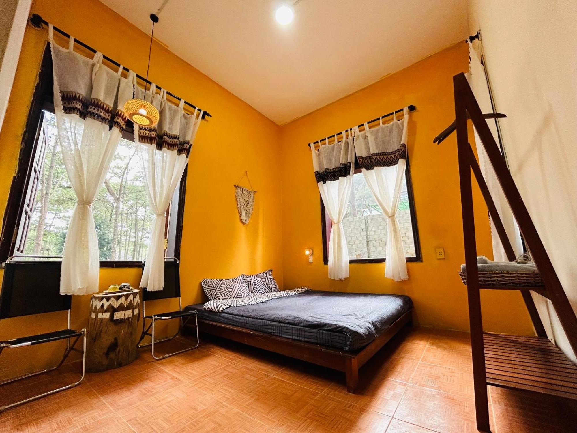 Chino Homestay Mang Den - Villa Tai Mang Den Kon Tum Exteriör bild