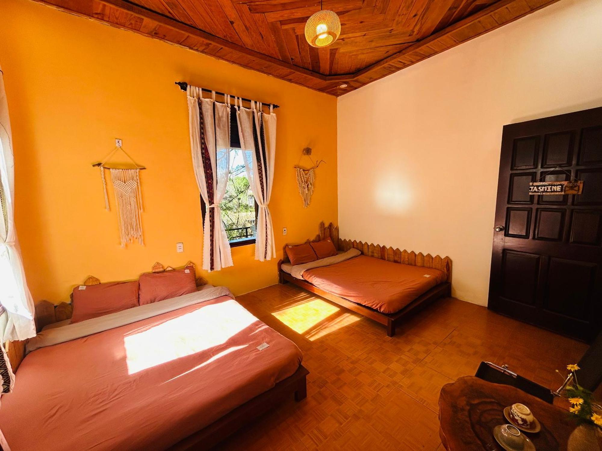 Chino Homestay Mang Den - Villa Tai Mang Den Kon Tum Exteriör bild