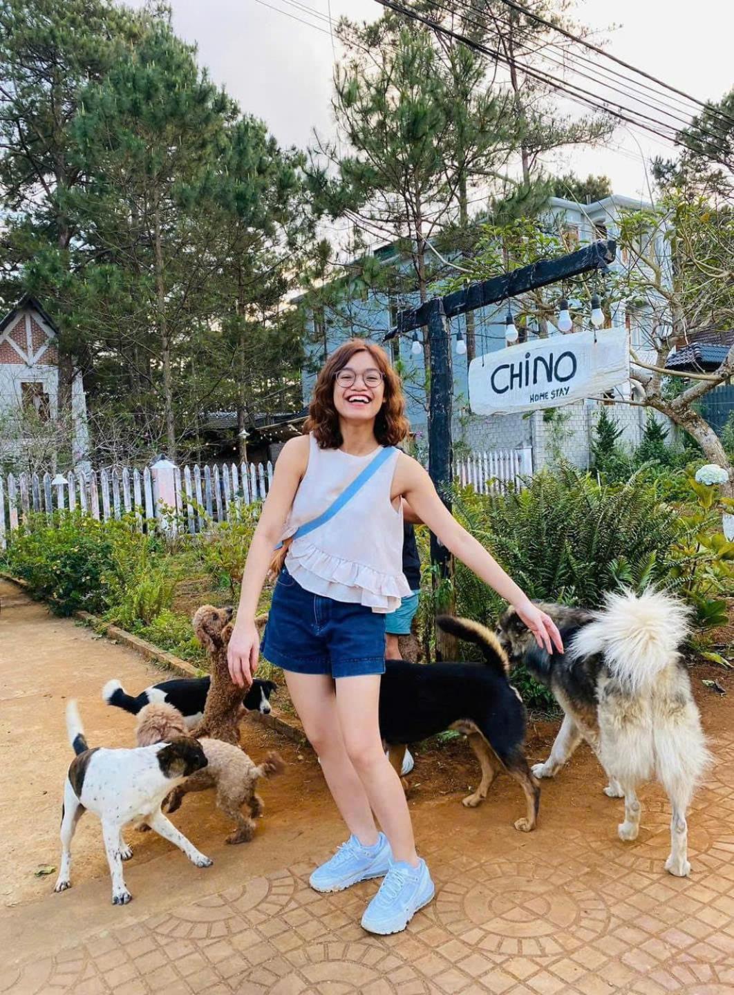 Chino Homestay Mang Den - Villa Tai Mang Den Kon Tum Exteriör bild