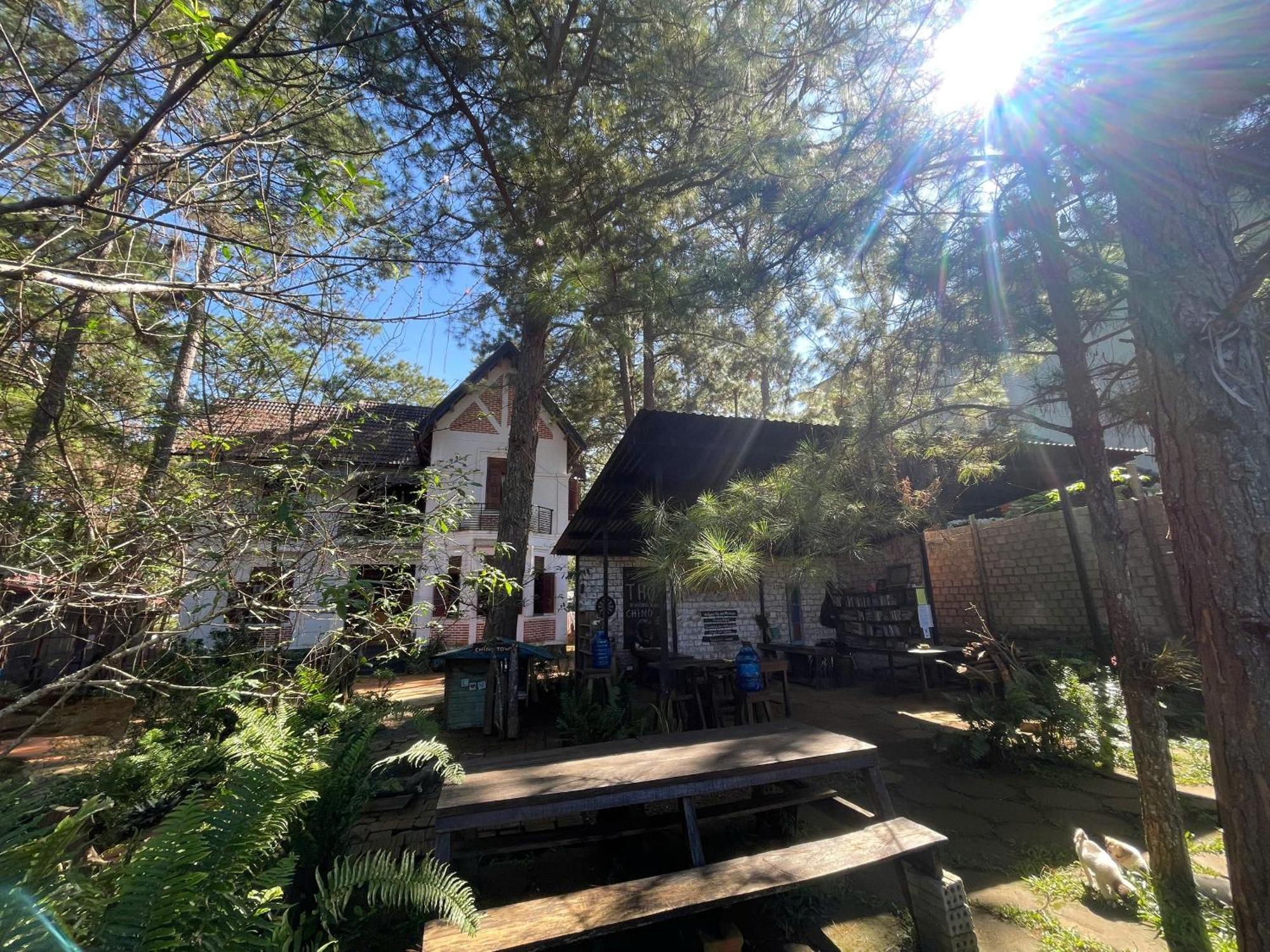 Chino Homestay Mang Den - Villa Tai Mang Den Kon Tum Exteriör bild