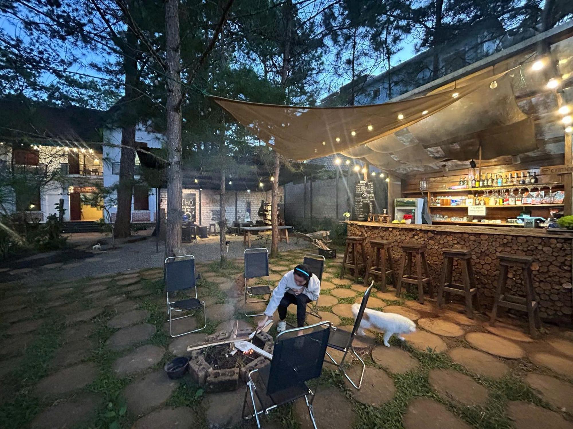 Chino Homestay Mang Den - Villa Tai Mang Den Kon Tum Exteriör bild